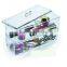Plastic cosmetic organizer,acrylic make up organizer, clear cube makeup organizer