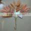 SJ7001007 Artificial plastic golden tree leaf for tree decoration
