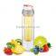 water bottle fruit infuser	FDA approved bpa free plastic Tritan fruit infuser bottle 26 oz