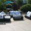 Fashionable patio wicker sofa set