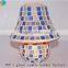 glass mosaic antique candlestick holders