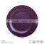 Pink Color Stoneware dinner plate