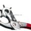 6 Sized Heavy Duty Leather Hole Punch Hand Pliers Belt Holes Punches 8" punch plier Duty punching plier