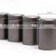 mini air tight tea tin box with plug lid