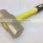 1P Hammer Sledge Al-Br Brass Hammer 1P~28P fiberglass or wooden handle