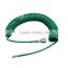 High-pressure Resistance nylon Hydraulic Hose Fitting European Green 12mm*9m Used For Pneumatic Tools for easy recovery portable