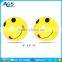Yellow Smiling Face Lovely Pvc Ball With Custom Logo