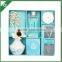 Fragrance oil wooden sticks, sola flower diffuser, incense sticks and beads sachet set