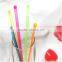 Flat fashion party decoration coffee plastic stirrers