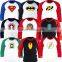 women wholesale raglan superhero tshirt / superhero women raglan shirts