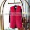 hot sale multicolor warm fashion high-grade imported faux fur vest woman dress