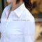 new classic fit design long sleeve cotton shirt for ladies