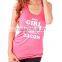 women gym very low price tank top with partten and design your own picture