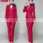 Juqian Custom High Class Factory Price Winter Season Manufacturer China fashion colors Airline stewardess uniforms Wholesale