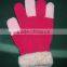 PVC dotted cotton safety knitted work Glove