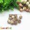 9mm FDA Raw Organic Beech Loose Wooden Teething Bead For Baby Toy