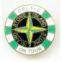 FOOTBALL BADGE PINS COAT PIN