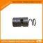 Thermostatic three way control valve element