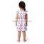 wholesale Arrow Pattern Kids Cotton Dress Summer dress