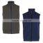 Navy Blue Man Sleeveless Fleece Vest