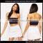 Custom Sexy Ladies Stretch Cotton Bandeau Crop Top