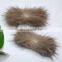 Handmade real fur decoration wholesale genuine fur bowknot for girl