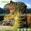 Dinosaur Park Model 3D Dinosaur Head Statue