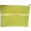 custom A4 mesh folder zipper pocket document bag