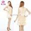 Latest design tassel ballroom women latin dance dress wear L-7095#