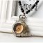 Vintage Design New Artistic Bead Chain Pocket Brass Watch