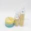 Frosted Cosmetic Jar Double Wall Wooden Lotion Silver Pump Spray Bottle