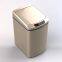 6L 9L 12L Round Type Sensor Bin Trash Can Push Bin sensor waste bin