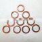 Diesel engine parts copper ring gasket flat gasket 3023095 KTA19 Washer Sealing
