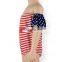 wholesale baby clothes 4th of July the Stars and Stripes off shoulder kids bodysuit
