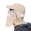 2020 New Design Couples Light String Outdoor UV Protection Sun Hats Bucket Fishing Bucket Hat