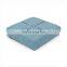 RTS Blue Ottoman Living Room Pouffe, Best Quality Fabric Stool for Bedroom, Amazon Velvet Ottoman