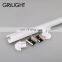 6063 Aluminum Led Strip Aluminum Profile With End Cap Mounting Clip
