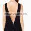 Women Clothes Fashion Black Chiffon Women Jumpsuites And Rompers