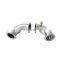 SS304 1.5" OD50.5mm Tri-Clamp Thermowell Elbow for moonshine reflux distilling distiller column