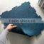 Sports rubber flooring mat with high density