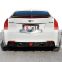 High quality Carbon fiber body kit for cadillac ATSL front spoiler rear diffuser and bonnet for cadillac ATSL  facelift