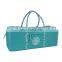 Striped Yoga Kit bag in Handloom Cotton canvas yoga kit bag