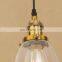 Hot Selling Vintage Glass Pendant Light Indoor Decorative Lighting