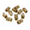 M4 brass knurled instert nuts screw for plastic mold