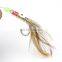 Amaozn Size 1/0 Sea Fishing Flasher Bait With Barrel Swivel For Herring Chicken Feathers Soft Squid Sabiki Rigs