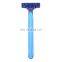 High Quality Custom Color Safety Disposable Changeable Twin Blade Razor