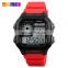SKMEI brand 1299 5ATM waterproof mens sports wrist digital watches