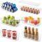 Clear storage bins set with lid refrigerator organizer bins bpa free food storage kitchen containers