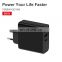 Multi-function 65W mobile phone laptop wall charger 3 ports USB type C travel power adapter