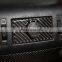 Suitable for 14-18 Toyota Tantu car accessories decorative rear cigarette lighter switch stickers real carbon fiber soft